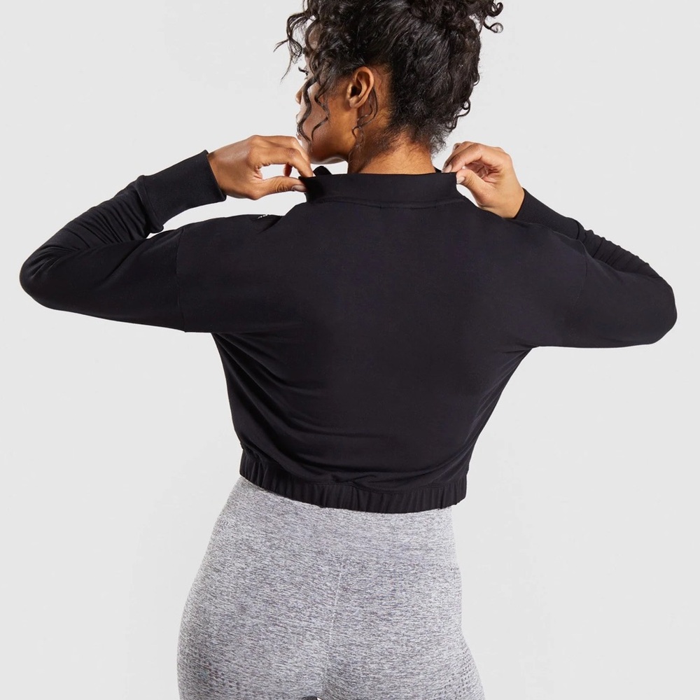 Black Gymshark Training Pullover - image 2